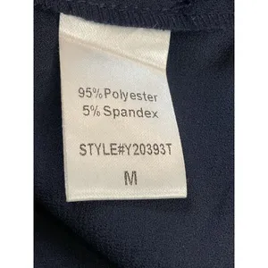 Tuckernuck Women's M Blue Tiered Mini Dress Long‎ Sleeve V-Neck Pomander Place thumbnail 10