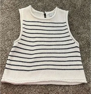 Miou Muse Boutique Sweater White Size M thumbnail 1