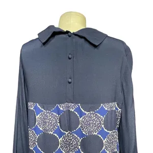 Boden Highbury‎ Peter Pan Collar Dress Navy Blue Size US 6 thumbnail 9
