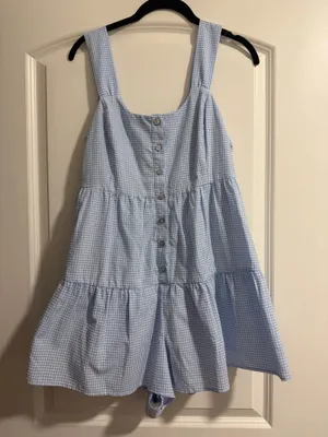 She & Sky Romper mini dress size small thumbnail 2