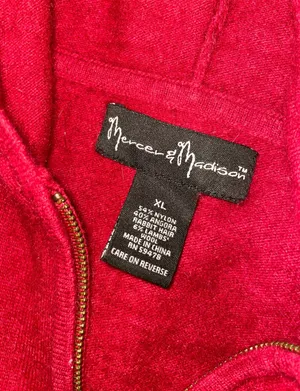 Cute Soft Red Jacket thumbnail 5