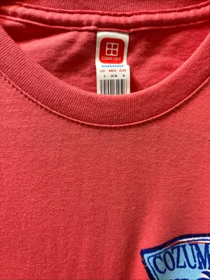 Cozumel Island Pink Graphic T‑Shirt thumbnail 3