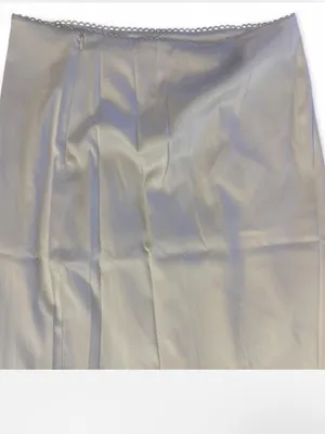 Peppermayo White Satin Midi Skirt - Rina Low Rise size 6 thumbnail 4