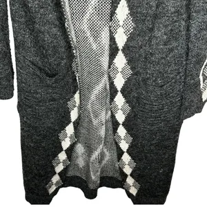 Listicle Mohair‎ Blend Long Cardigan Sweater thumbnail 3