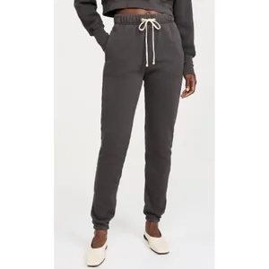 Les Tien Drawstring Waist Classic Heavy Sweatpants Vintage Black Gray Size Small thumbnail 18