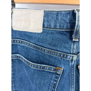 Everlane the way high wide leg flare denim jean medium wash women’s 25 thumbnail 4