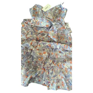 LIKELY NWT $248 Ariella Floral Tiered Ruffle Midi Dress Pastel Purple Women's 8‎ thumbnail 4
