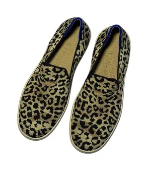 Rothys The Original Slip On Sneakers in Leopard Cat thumbnail 1
