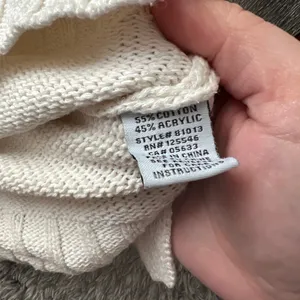 Habitat Cozy Cream Sweater size‎ xl thumbnail 7