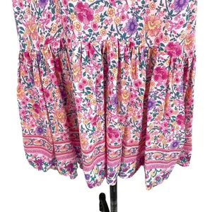 Label Of Love Rosa‎ Pink Floral Midi Dress Size Medium thumbnail 8