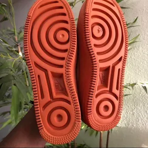 Nike Air Force 1 One Lover XX Cinder Orange Slip On Clogs Chunky Platform Lug Sole Mules Sneakers Trainers Size 7.5 AO1523 thumbnail 4