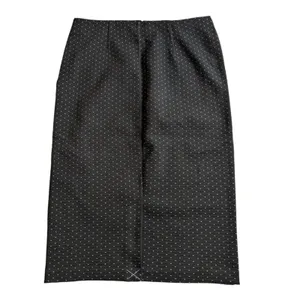Loft Skirt Women’s Size S Black Polka Dots Pencil Casual NWT thumbnail 5