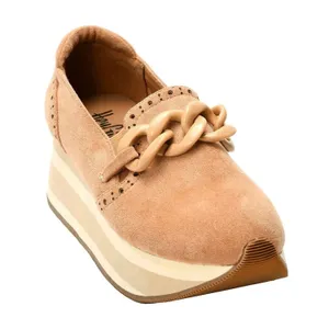 Corkys So What Brown Platform Slip On Loafer Sz.8 thumbnail 4