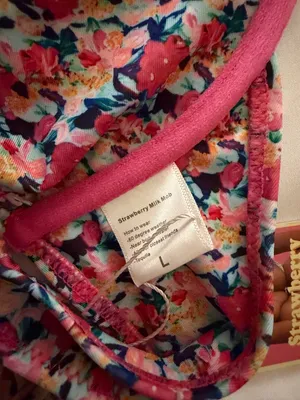 NEVER WORN NWT Strawberry Milk Mob Mars Top and Mars Bottom Set Both Size Large thumbnail 4