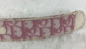 Authentic Pink Monogram Belt thumbnail 12