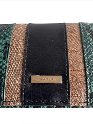 Brahmin Ady Multi Venezia Genuine Leather Wallet NWT thumbnail 2