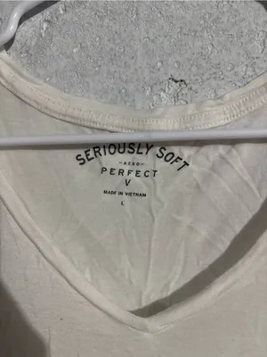 Aeropostale Seriously Soft Perfect V Long Sleeve Tee | Size: Large thumbnail 3