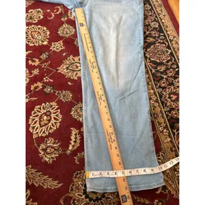 OLD NAVY WOW High‎ Rise Wide Leg Light Wash Jeans Women's Size 14 thumbnail 5