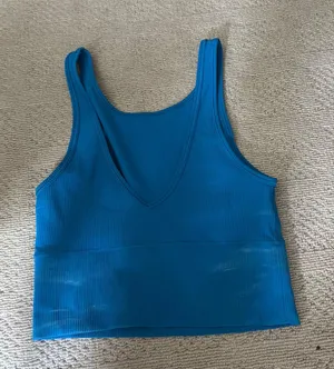 Lululemon tank top blue thumbnail 1