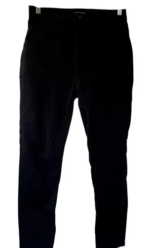 Banana Republic dark navy trousers women's size 6 cotton pants high waisted‎ thumbnail 1