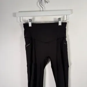Lululemon Speed Up Tight Leggings Black High Rise Mesh Pockets 28" Gym Womens 4 thumbnail 3