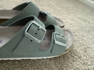Blue Birkenstock Sandals thumbnail 7