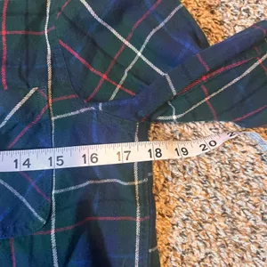 Madewell XS Plaid Flannel Shirt‎ Button Down Long Sleeve Top Womenswear thumbnail 4