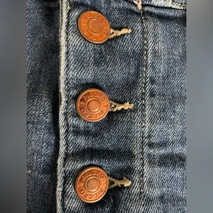 Anthropologie Pilcro Everyday Button Front Denim Short Overalls thumbnail 10