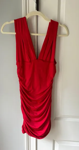 Red Mini Dress thumbnail 1