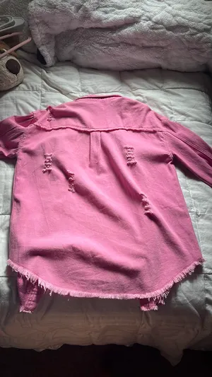 Pink Jean jacket  thumbnail 2