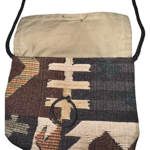 Kokopelli‎ Tapestry Crossbody Purse Bag Southwestern Geometric Western Aztec thumbnail 5