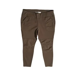 Carhartt Utility Leggings Womens XL Brown Force Midweight Outdoor Stretch Rugged thumbnail 2