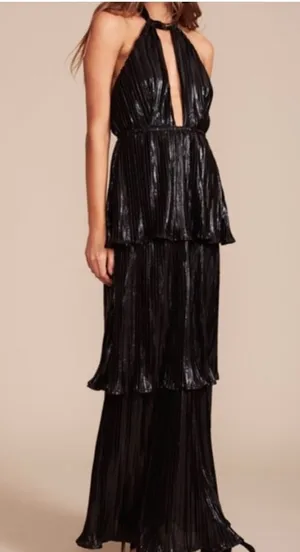 Womens Lioness 3 Tiered Pleated Maxi Dress thumbnail 1