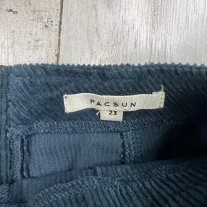 PacSun Women's Corduroy Mini Skirt Dark‎ Teal Size 23 thumbnail 2