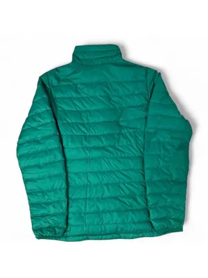 Patagonia 84693 Women's Emerald Green Down Puffer Sweater Jacket - L thumbnail 3
