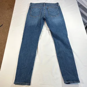 Hudson womens Nico midrise ankle super skinny jeans. Size 28. mild distress thumbnail 2