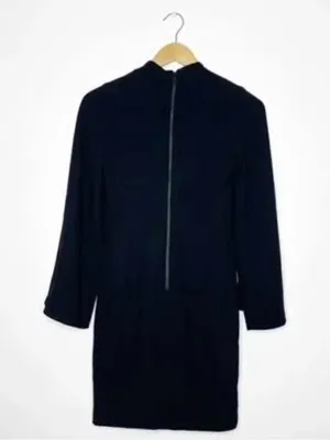 Bardot Aritzia Mock-neck Cold-shoulder Cut Out Sheath Dress Size 4 XS thumbnail 3