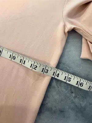 NWOT LRL Lauren Ralph Lauren Size XS Pink Boat Neck Cuffed Sleeve Top Cotton thumbnail 7
