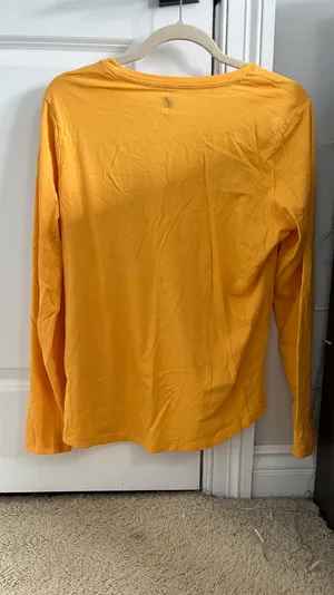 Boston Bruins Long Sleeve Tee Yellow Size L thumbnail 4