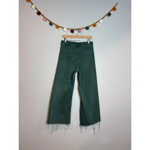 Zara deep teal Marine Straight jeans thumbnail 3