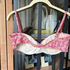 Marc by Marc Jacobs Bikini Top coral adjustable bustier swimsuit XL adjustable thumbnail 6