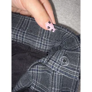 American Eagle Women's Wide Leg Trousers Plaid Size 0 Soft thumbnail 5