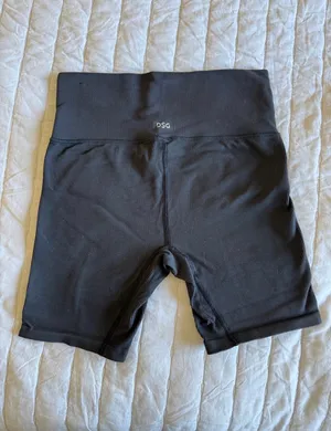 DSG Momentum Seamless High Rise Ribbed Bike Shorts Black M thumbnail 3
