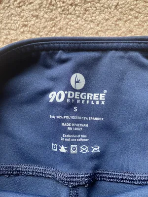 90 Degrees Navy Blue Leggings thumbnail 2