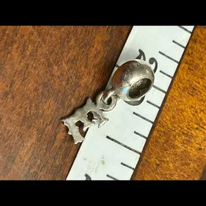 H19 charm pendant 925 sterling silver thumbnail 3