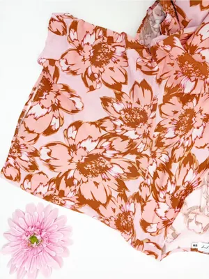 Petal + Pup Longline Floral Open Front Kimono Duster Topper Cardigan Maxi Boho thumbnail 6