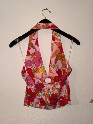Floral Boho Summer Top Boutique thumbnail 3