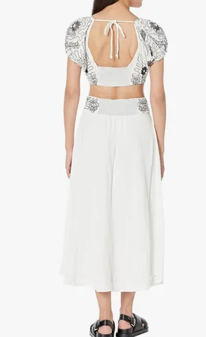 Free People Lotus Set White/Black thumbnail 2