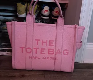 pink leather Marc jacob's tote bag thumbnail 1
