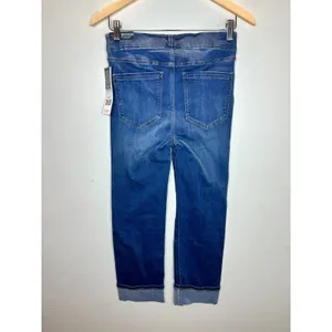 Liverpool Chloe Pull-On Jeans Womens 4 Blue Crop Cantrell Stretch Denim thumbnail 5